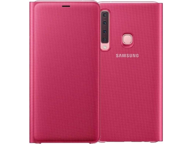 Funda SAMSUNG Galaxy A9 Flip Wallet Rosa