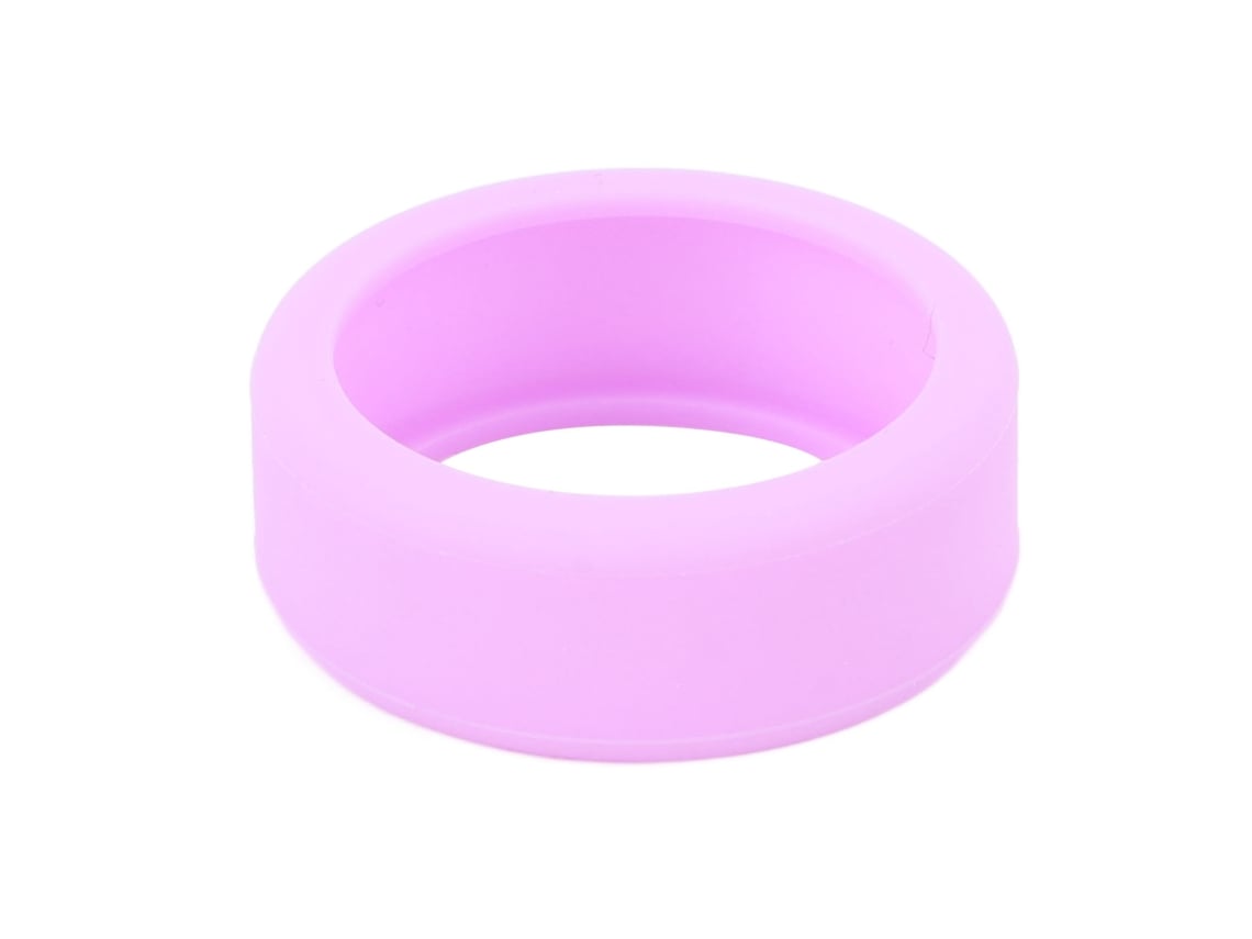 Protector De Funda De Anillo De Silicona Para Anillo Inteligente Funda De Silicona Elástica Morado Tallas 6-10