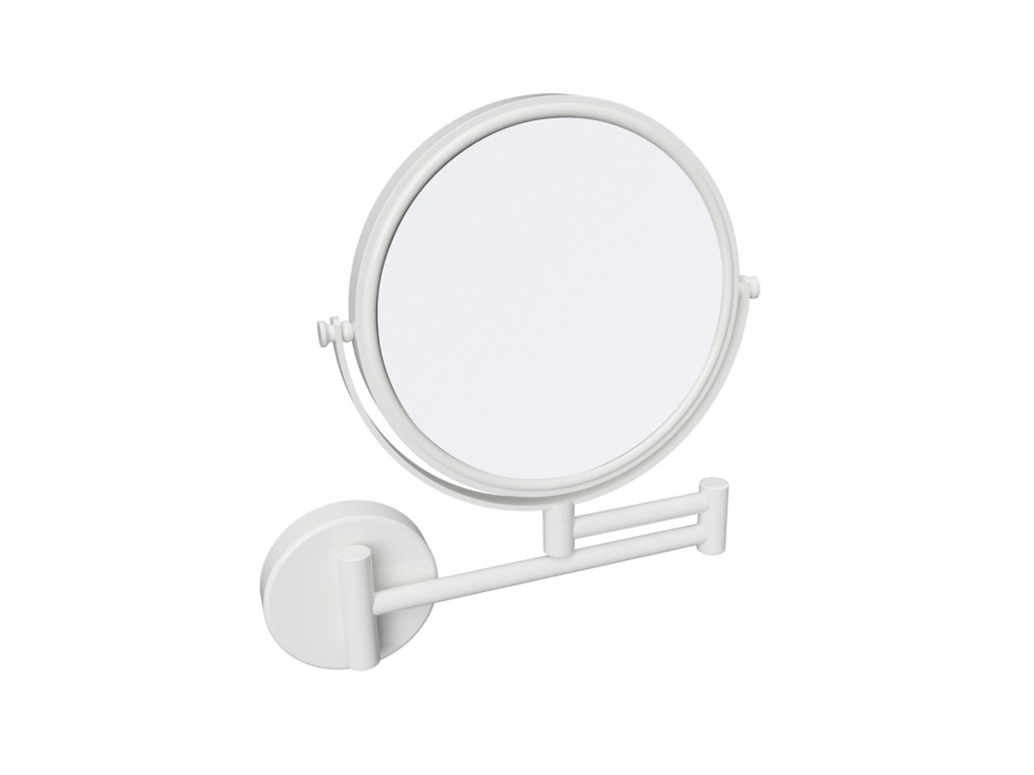 WHITE: Espejo cosmético de doble cara, ø 200 mm