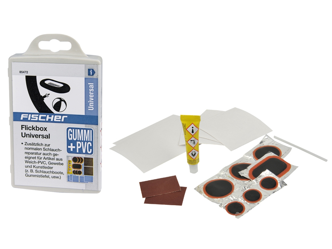 Caja de Parches para Bicicleta FISCHER Universal 16 Piezas