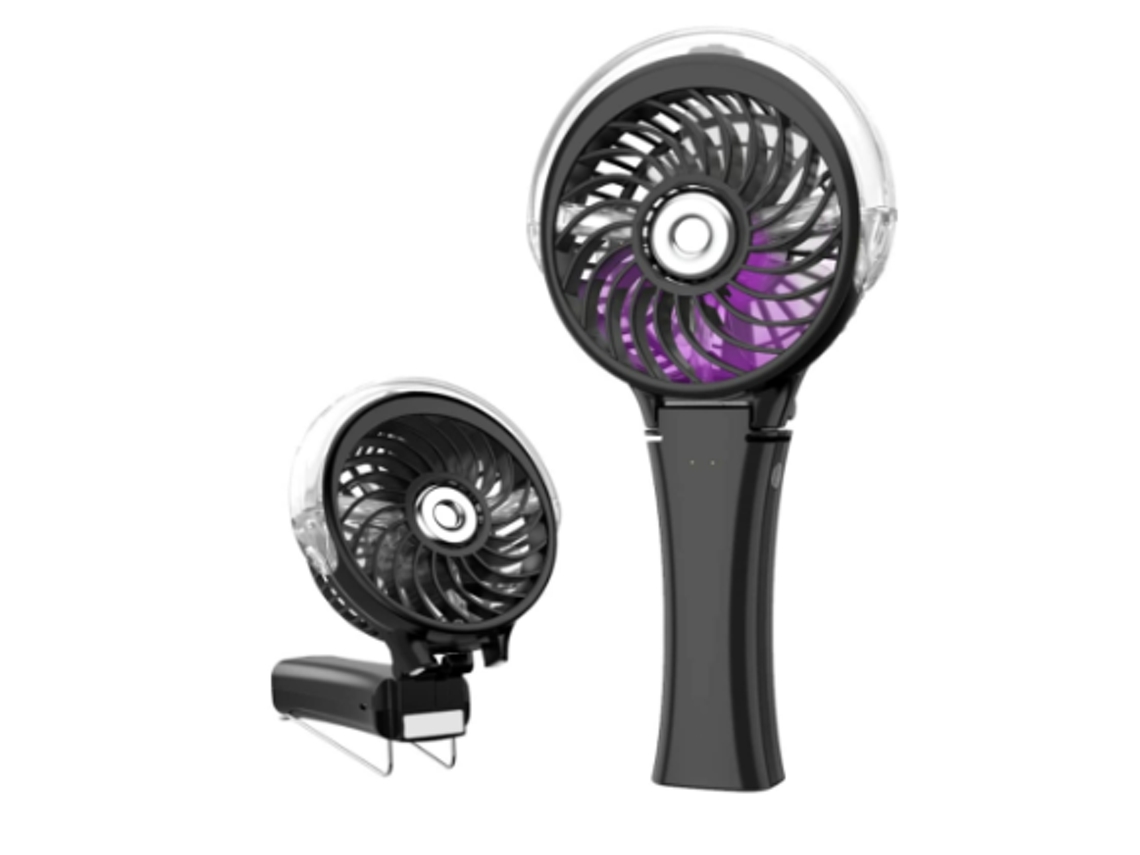 Mini ventilador Yizhood (3 velocidades, 5 W, diámetro 12 cm)