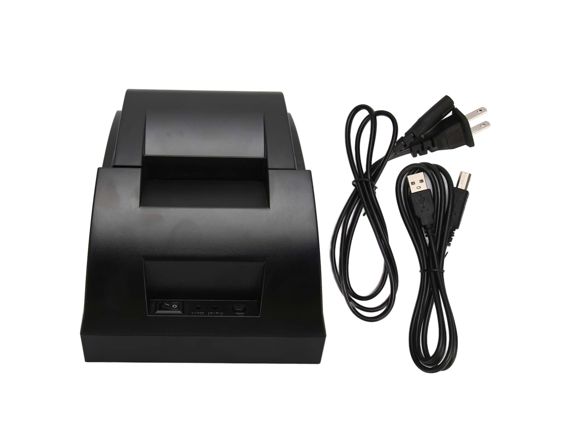 Impresora Térmica Pos 58mm Puerto Usb Impresión Rápida Para Retail Sistema Pos 100-240v Plug Ee.uu.