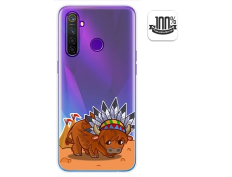 Carcasa Realme 5 Pro TUMUNDOSMARTPHONE Bufalo Multicolor