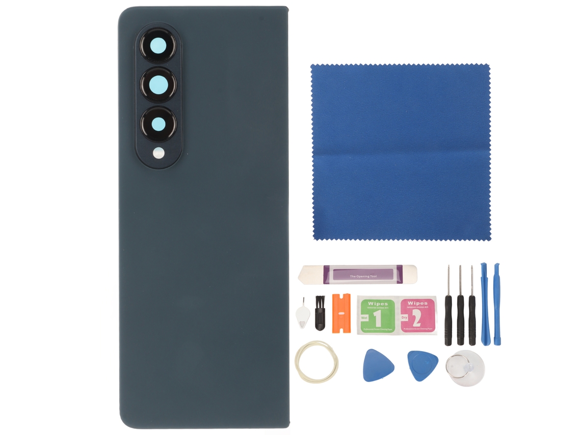 Cubierta De Vidrio De Reemplazo Para Samsung Galaxy Z Fold 4 5g Con Lente De Cámara Preinstalado