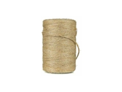 Hilo de yute natural, estilo retro, duradero, para manualidades, 200 metros de cuerda decorativa ecológica para envolver regalos, perfecto para iluminación.