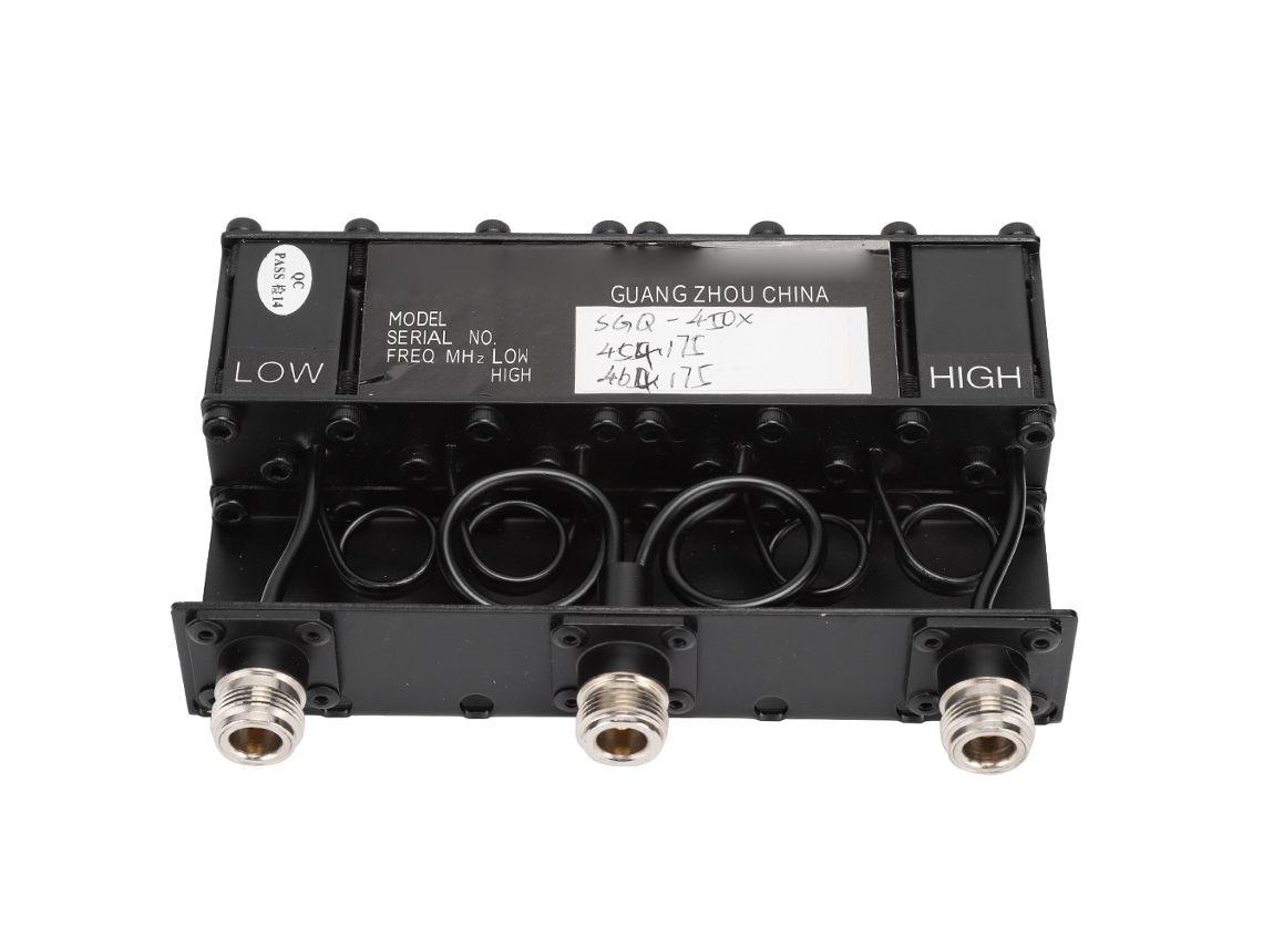 Repetidor de señal duplexor UHF de 10 W con conexión N