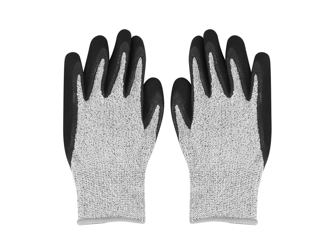 Guantes De Hppe Resistentes A Cortes Y Desgaste Para Trabajos De Fabricación De Metales.