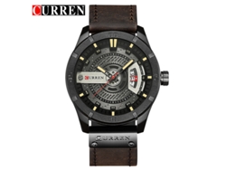 Reloj Casual De Cuarzo Para Hombre (marrón Café)