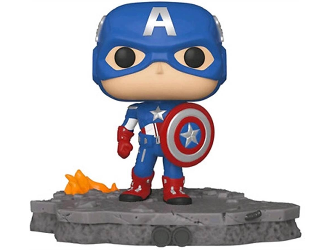 Figura FUNKO Pop Deluxe Marvel Los Vengadores Avengers Capitan America Assemble 45076