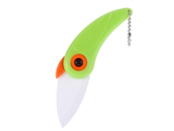 LAOPIPFU Cuchillas de cerámica, cuchilla súper afilada, fácil de transportar, cuchillo de cocina plegable multiusos, resistente a ácidos y álcalis, herramienta de corte ecológica, V