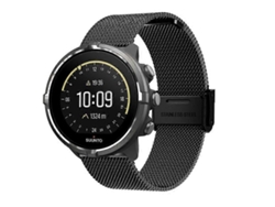 Correa de repuesto Milanese Loop de acero inoxidable compatible con el reloj inteligente Suunto 9 de 22 mm con hebilla. Ly Ebike