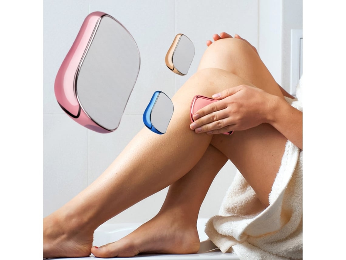 Depiladora metálica, diseño ergonómico, depilación suave e indolora para uso doméstico UIMBER