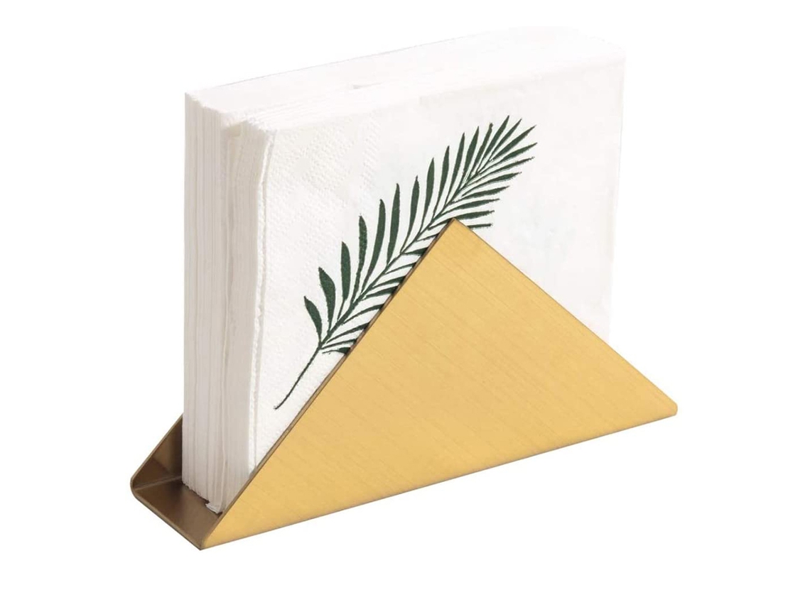 VVJIJILLY Suporte Triangular Para Lenços, Dispensador De Papel Autônomo, Suporte De Mesa Para Guardanapos, Decorativo