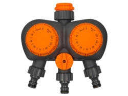 JILLIOPER Temporizador de riego programable, sin pilas, para manguera de jardín, temporizador mecánico de riego, apagado automático, fácil de usar.