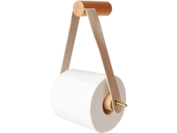 Soporte De Madera Para Papel Higiénico, De Pared, Diseño Creativo Y Fácil Instalación.