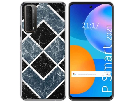 Carcasa Huawei P Smart 2021 TUMUNDOSMARTPHONE Dibujos Multicolor