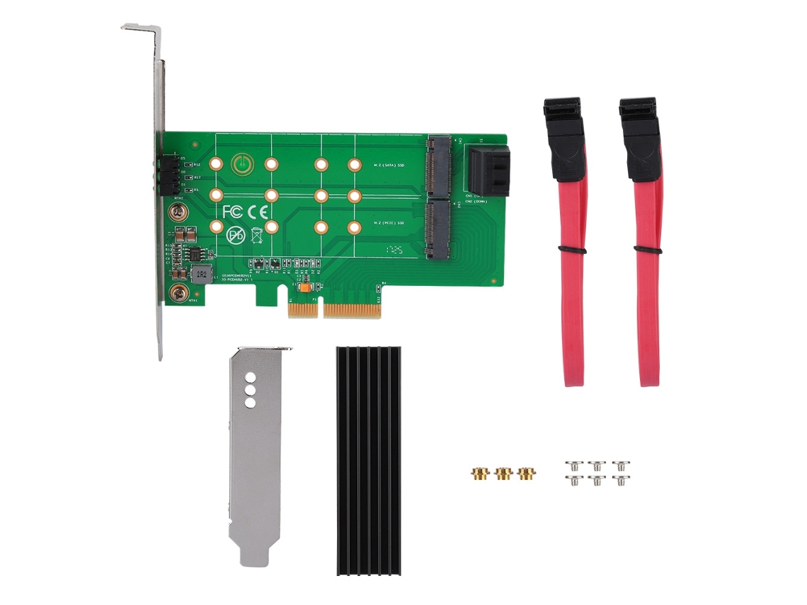 Tarjeta Adaptador Pci-e A M.2 Ngff Clave M Clave B Conversor Tablero De Expansión 6.0gbps