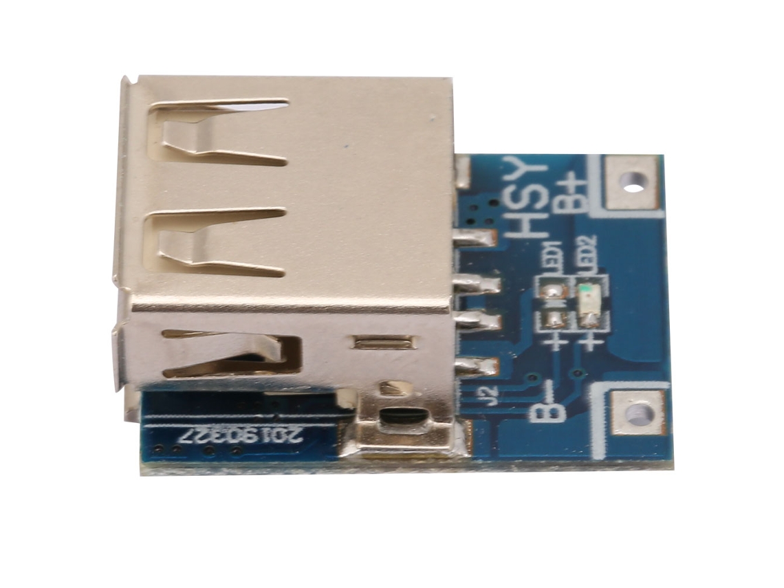 10 Placas De Protección De Carga Y Descarga De Baterías Usb, Módulo Elevador De 5 V 1 A