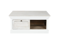 Mesa Centro Mango Blanco 90x90x40cm