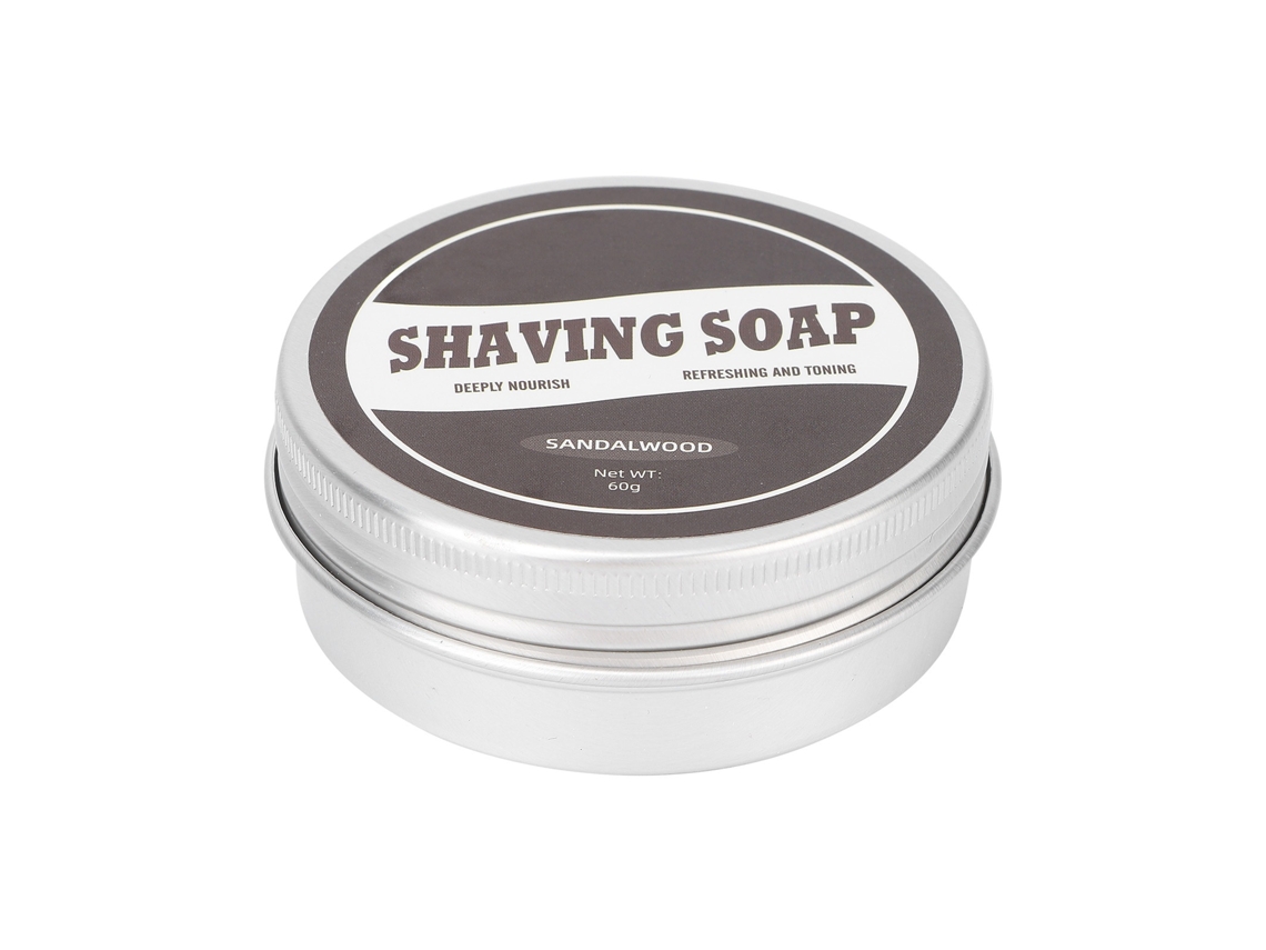 Jabón De Afeitar Para Hombres Espuma Rica Suave Seguro No Irritante Para Barba Hogar Salón 2.12oz Sandal