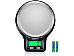 Balanza De Cocina 5kg/0.1g Actualizada, Alta Precisión, Acero Inoxidable, Multifunción, Pantalla Lcd, Precisión Hasta 0.1g