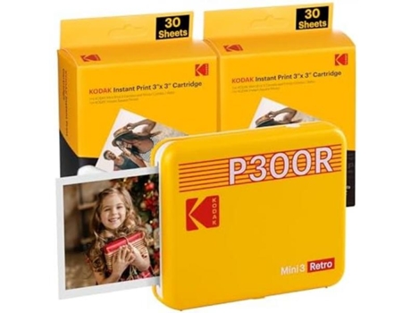 Mini 3 Era Amarillo 3X3 60 Hojas KODAK