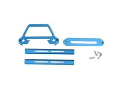 Marco De Protección Para Transmisor Rc En Aleación De Aluminio Con Soporte Para Pantalla Nb4 Noble Blue