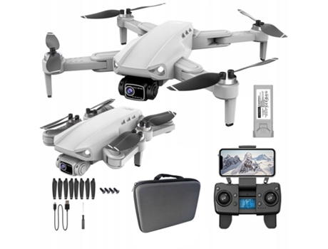 Dron LKC L900 Pro SE con 2 cámaras 1.2km Alcance 4K 5G 25MIN Max 7.4V 2200mAh - Gris
