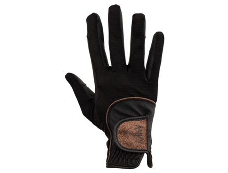Luvas Equitação Technical Mesh Ata21001 Preto 9Anky