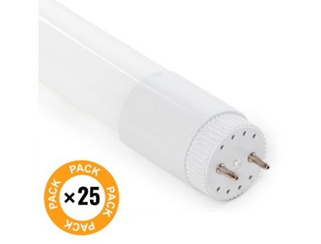 Pack 25 Tubos LED T8 24W 2.400Lm 6000ºK Cristal 150Cm 40.000H [LM-LM1058-CW] GREENICE