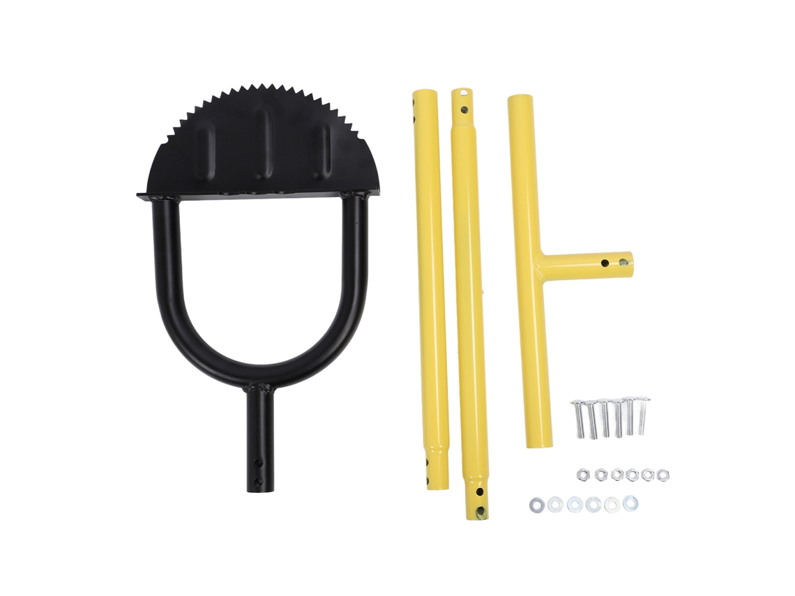 Podadora De Borde Manual Garden Weasel Media Luna Con Mango T Para Jardinería Y Agricultura