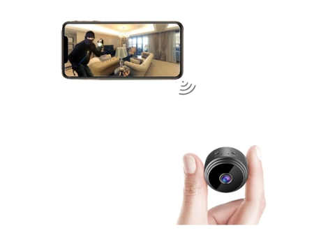 Cámaras Ocultas para Seguridad en el Hogar 1080P HD Mini Cámara Espía Inalámbrica Wi-Fi con Vista Remota Detección de Movimiento Visión Nocturna Ne...