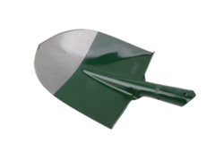 Cabeza De Reemplazo De Pala Redonda Puntiaguda Para Jardinería, Acero Manganeso, Herramienta De Hogar Y Jardín