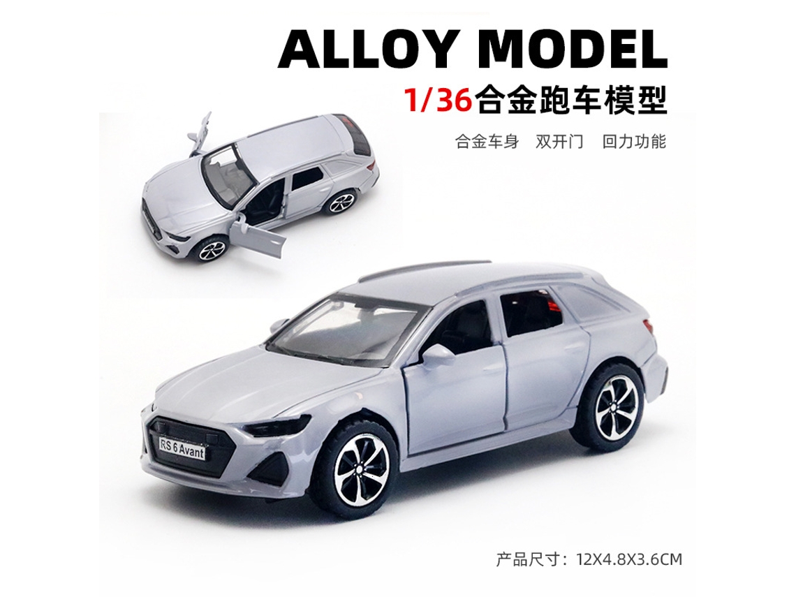 Coche miniatura a escala 1/36, fabricado en metal fundido a presión, un regalo ideal para niños. MDUG
