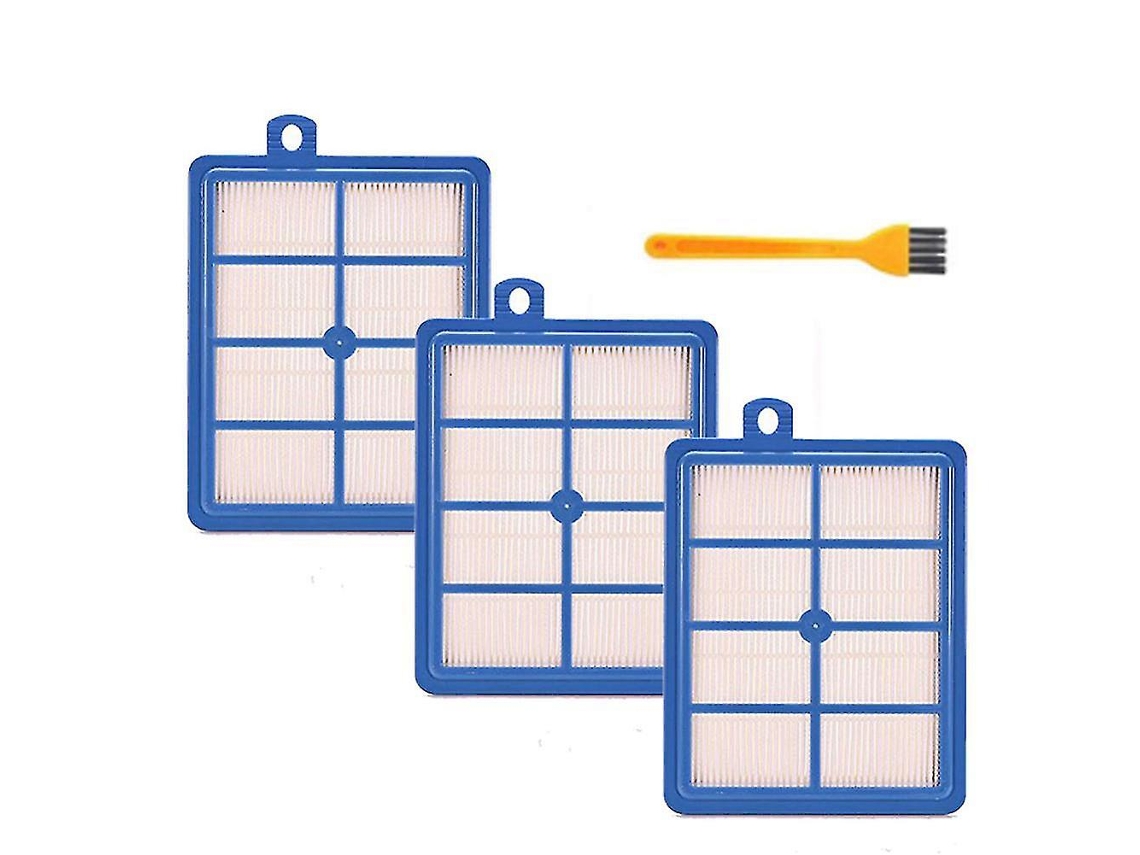 4 piezas compatibles con los elementos filtrantes de los accesorios de la aspiradora Philips.