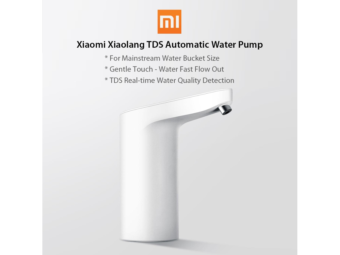 Bomba De Agua Tds Automática Con Dispensador Eléctrico Recargable Usb Sensible Al Tacto.