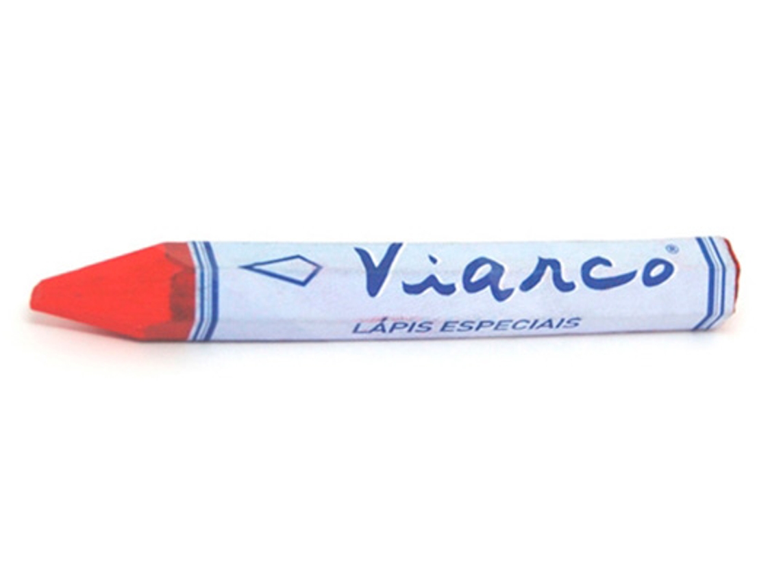 Tiza de Carpintero VIARCO Rojo Grande 107