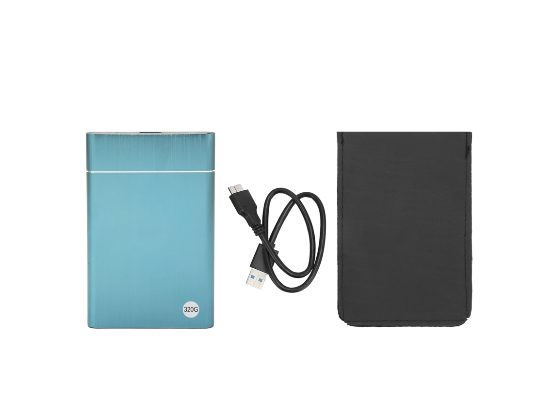 Disco Duro Externo (lectura/escritura De Alta Velocidad Usb3.0, Ultra Delgado Y Portátil) Disco Duro Externo Portátil De Metal De 2.5 Pulgadas