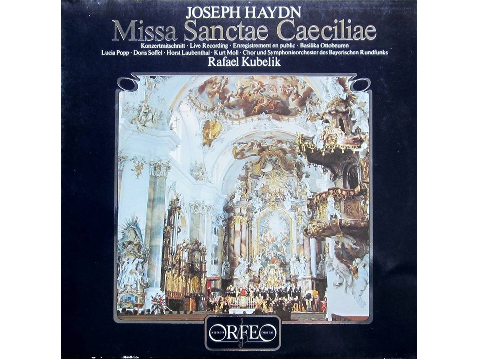 Vinil LP Popp/Soffel/Moll/Kubelik/SOBR/+ - Missa Sanctae Caeciliae Hob.XXII:5 (2 CDs)