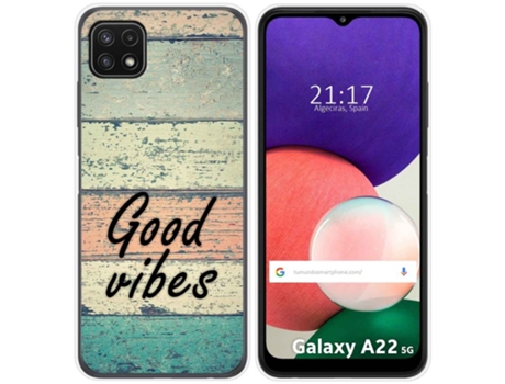 Carcasa Samsung Galaxy A22 5G TUMUNDOSMARTPHONE Dibujos Multicolor