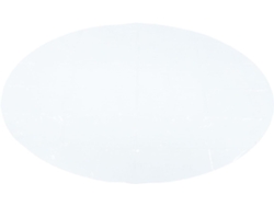 Mantel Redondo Transparente De Pvc De 120 Cm, Impermeable Y Resistente A Las Manchas, Para