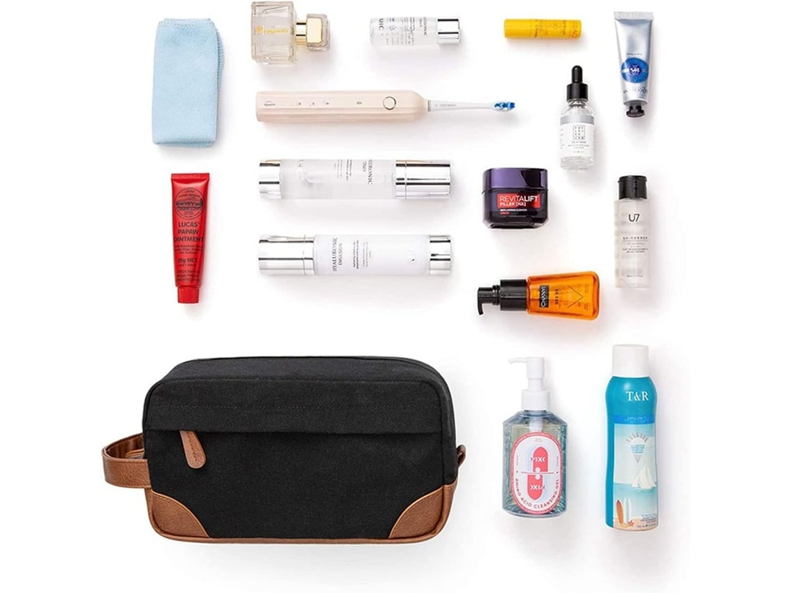 Bolsa De Higiene Portátil Para Viagens, Bolsa De Barbear Masculina.