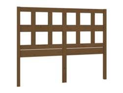 Maison Exclusive - Cabecero De Cama Madera Maciza Pino Marrón Miel 185,5x4x100 Cm