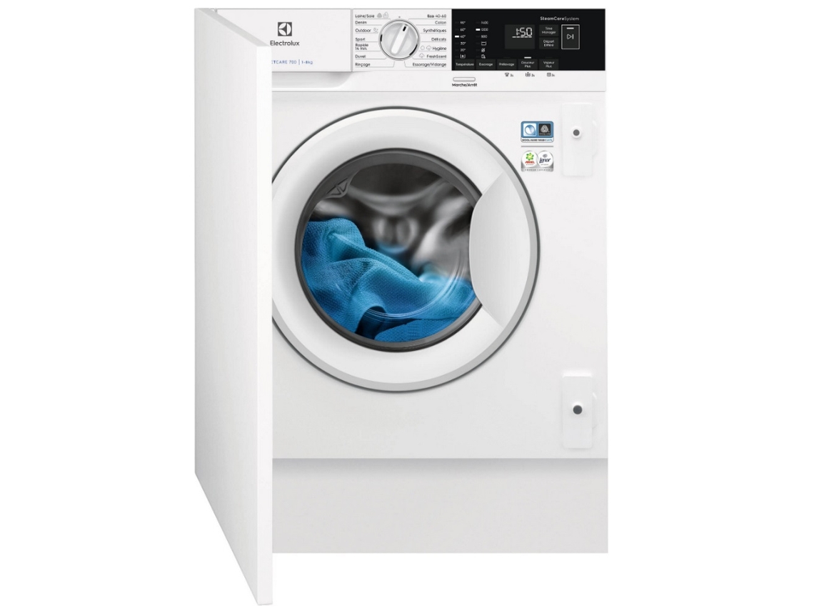 Lavadora empotrada 8kg 1400rpm EW7F1482BI - ELECTROLUX