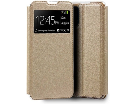 Funda para Samsung Galaxy A41 COOL Flip Cover Amarillo