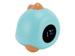 Termômetro De Banho Para Bebê Dinossauro Digital Em Tempo Real Com Display Claro Azul