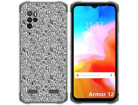 Carcasa Ulefone Armor 12 5G TUMUNDOSMARTPHONE Dibujos Letras Multicolor