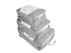 Set Organizador Para Maletas - Cubos De Embalaje Para Maleta / Set De 3 Uds. Grey