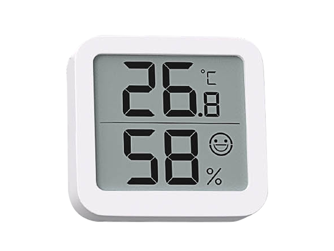 Higrómetro Digital Lcd Miiiw S08 Con Termómetro Portátil Para Uso En Interiores, Monitor De Temperatura Y Humedad.