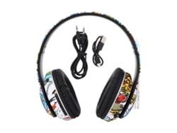 Auriculares Inalámbricos Bluetooth Con Reducción De Ruido Y Diseño En Grafito, Graves Profundos.